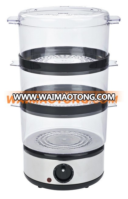 Mini electric food steamer/electric food steamer/3 tier/ 6L